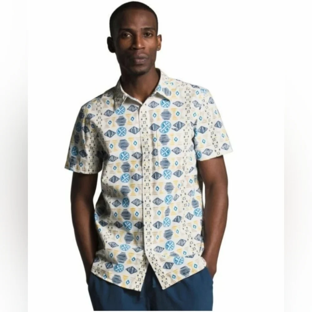 The North Face Men’s Baytrail Pattern Gardenia White size small